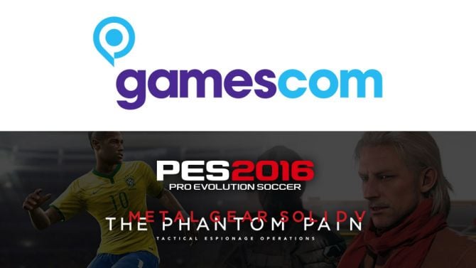 Metal Gear Solid 5 et PES 2016 jouables à la Gamescom