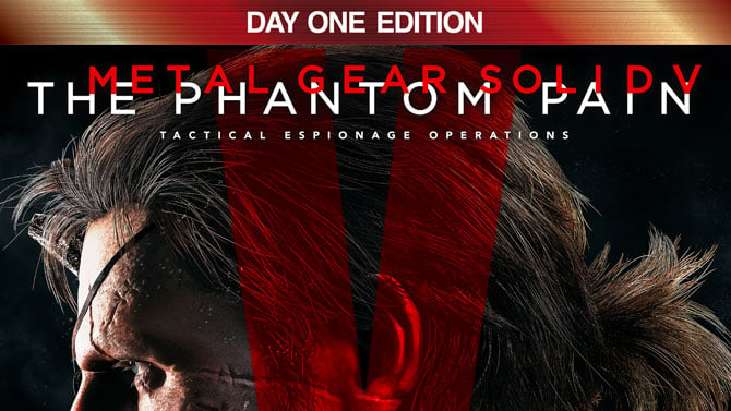 Metal Gear Solid V The Phantom Pain : Hideo Kojima disparaît de la jaquette