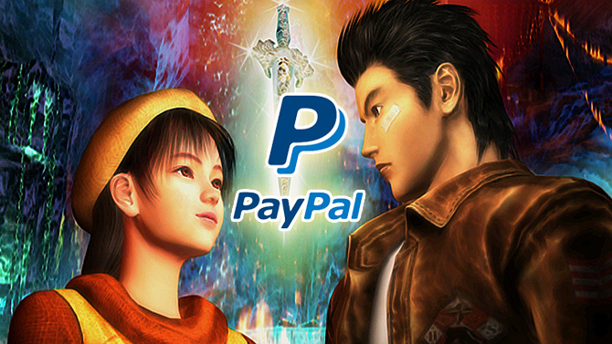 Shenmue 3 : nouvelle campagne de financement PayPal à venir