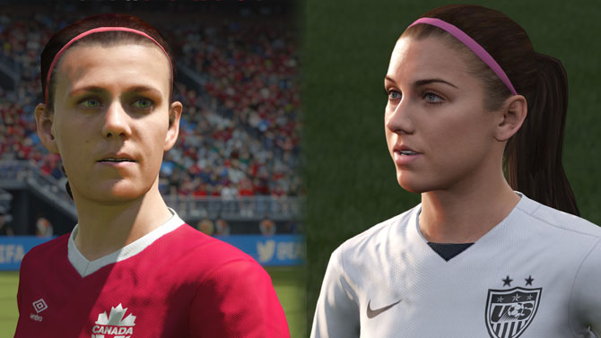 FIFA 16 : des joueuses rejoignent Messi sur les jaquettes US et canadienne
