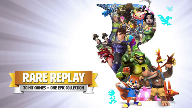 Combien sur le disque dur de la Xbox One pour Rare Replay ?