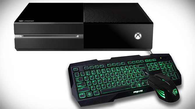 Xbox One : claviers et souris bientôt compatibles