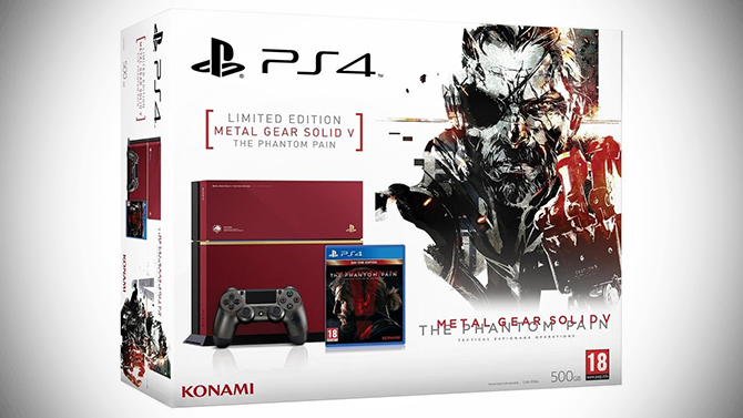 Collector PS4 Metal Gear Solid 5 : l'ancien modèle pour l'Europe