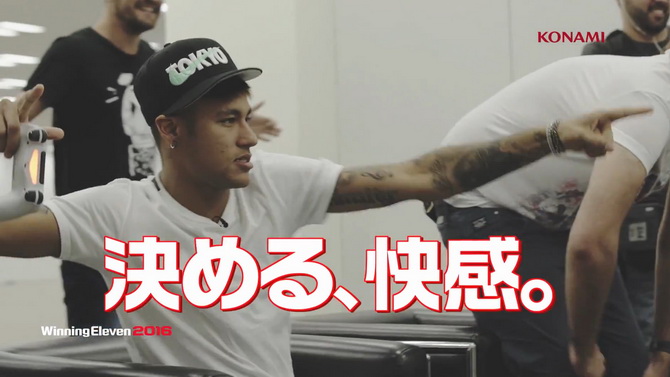 PES 2016 : Neymar Jr. affronte le manager du jeu en vidéo