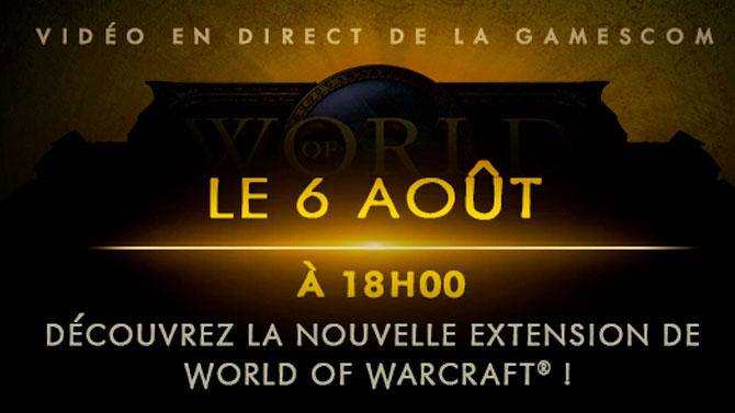 REPLAY. Gamescom 2015 : World of Warcraft Legion revivez la conférence