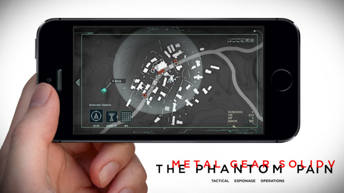 MGS 5 : la companion app dévoilée et détaillée