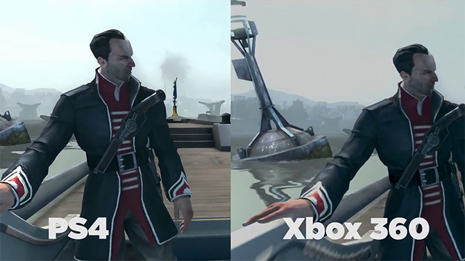 Dishonored Definitive Edition : Les versions PS4 et Xbox 360 face à face