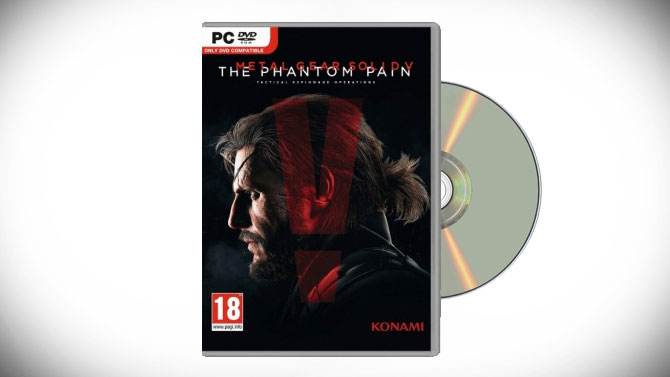 MGS 5 sur PC : Le jeu n'est pas sur le disque