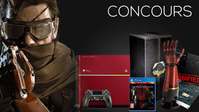 Concours MGS 5 : Gagnez une PS4 Collector et des jeux en pagaille