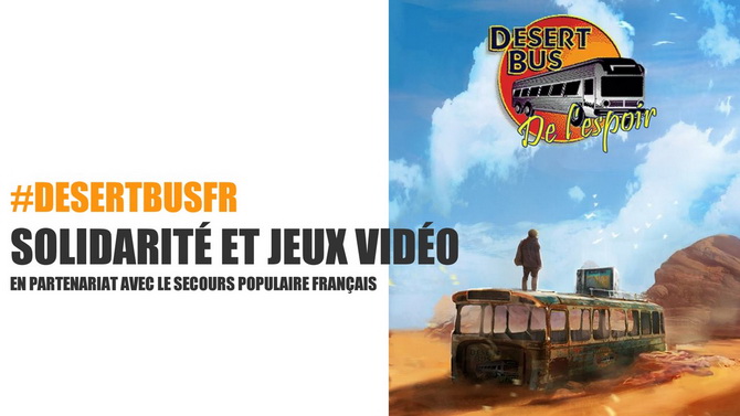 Desert Bus de l'Espoir : Les dates de l'édition 2015 révélées