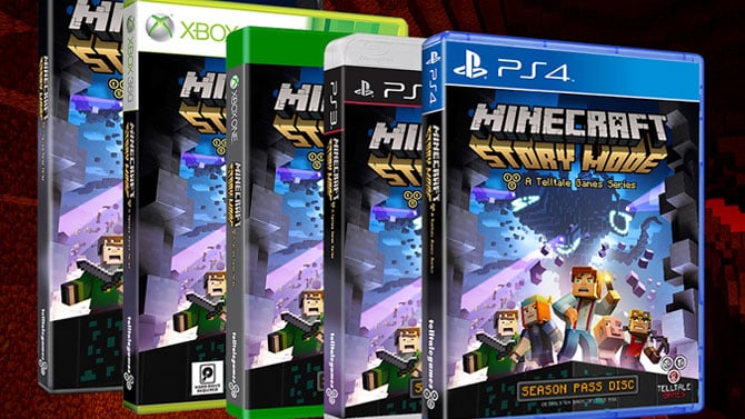 Minecraft Story Mode : Date de sortie et version physique annoncées