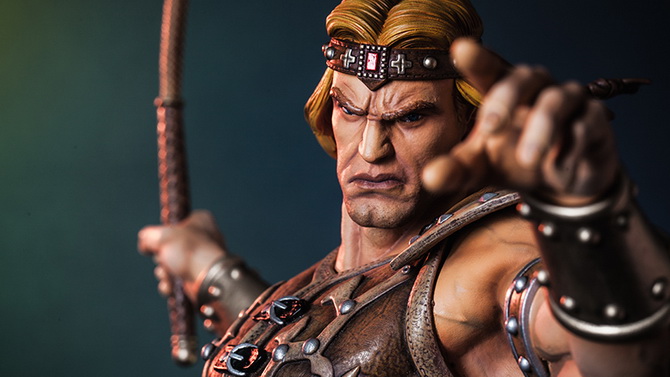 Castlevania : Une splendide figurine Simon Belmont inspirée de la boîte du premier jeu, les images