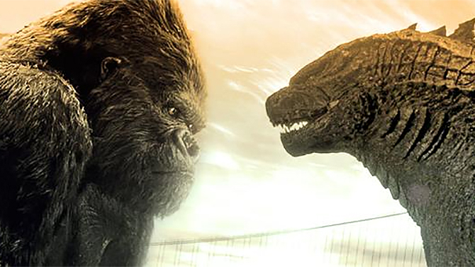 Godzilla vs King Kong au cinéma, c'est officiel