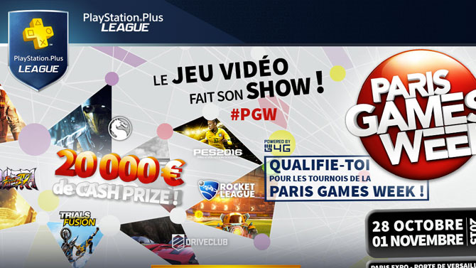 PlayStation Plus LEAGUE : L'e-Sport arrive sur PS4, 20 000 euros à gagner