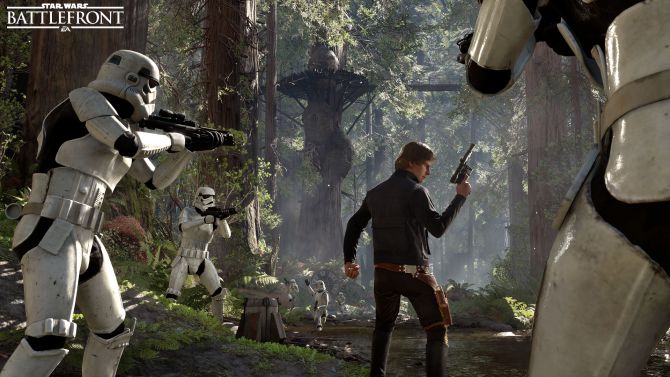 Star Wars Battlefront : Leia, Han Solo et Palpatine seront présents, les images