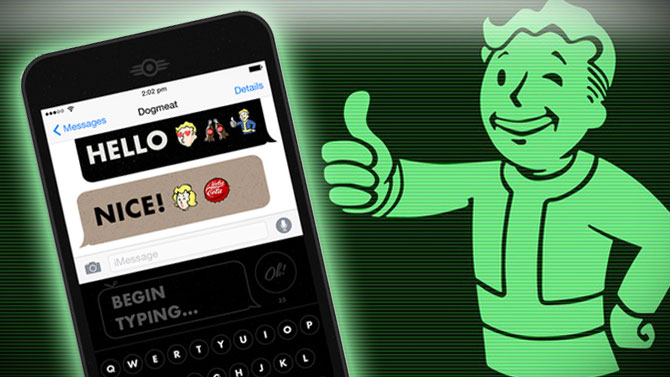 Fallout 4 : Des emoji et GIF pour égayer vos conversations mobiles