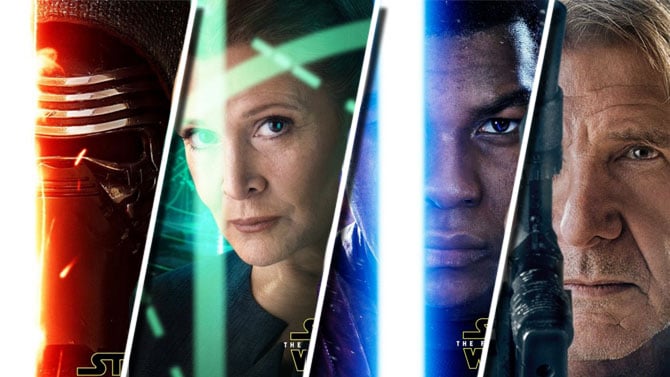 Star Wars 7 : De nouvelles images avec Han Solo, Leia, Kylo Ren...