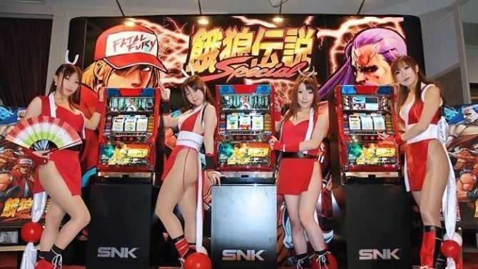 SNK Playmore arrête totalement le Pachinko au Japon