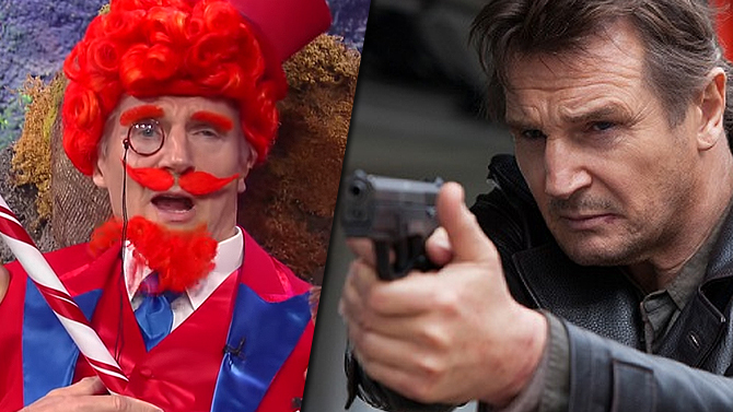 Liam Neeson (Taken) héros du film Candy Crush ? La vidéo décalée