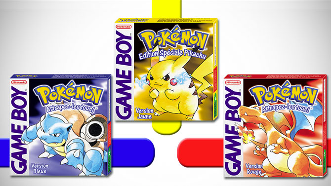 Pokémon Rouge, Bleu et Jaune arrivent sur la console virtuelle 3DS