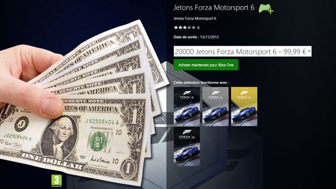 Forza 6 intègre discrètement les micropaiements