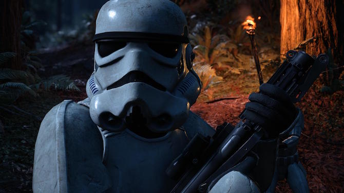 Star Wars Battlefront : De sublimes images 4K en forêt