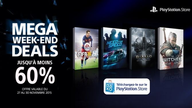 Mega Weekend Deals : Des jeux PS4 à prix cassés à ne pas rater sur le PS Store