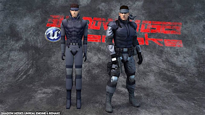 Metal Gear Solid Remake : Solid Snake et Meryl se montrent sous Unreal Engine 4
