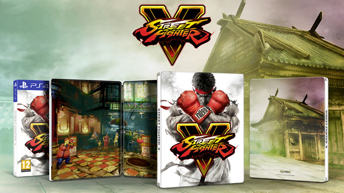 Street Fighter V annonce son édition Day One avec un steelbook