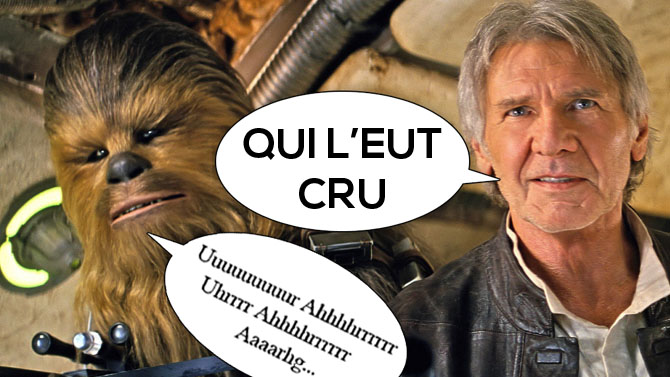 L'image du jour : La vérité sur la voix de Chewbacca enfin révélée
