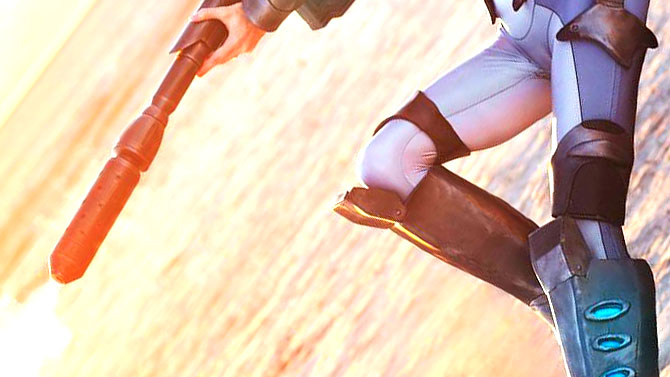 L'image du jour : Une cosplayeuse en action de très haute qualité