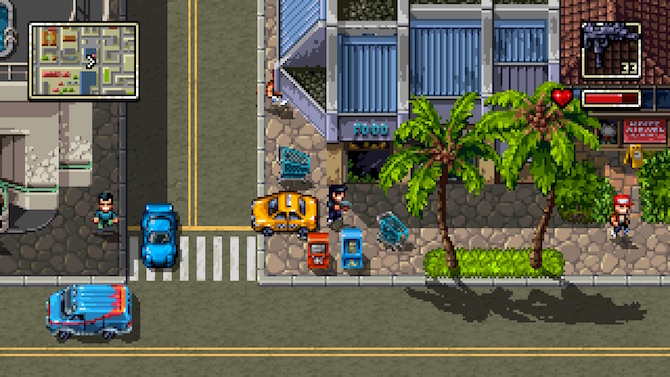 Voici Shakedown Hawaii, la suite spirituelle de Retro City Rampage