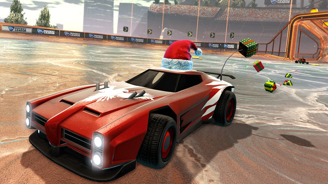 Rocket League : Vous allez pouvoir jouer au hockey pour Noël