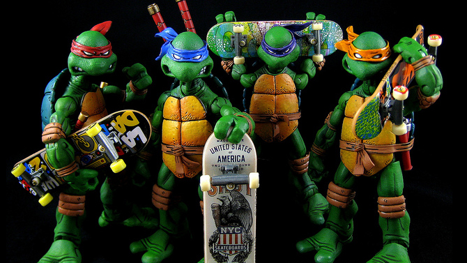 Les Tortues Ninja s'invitent dans Tony Hawk 5, la vidéo