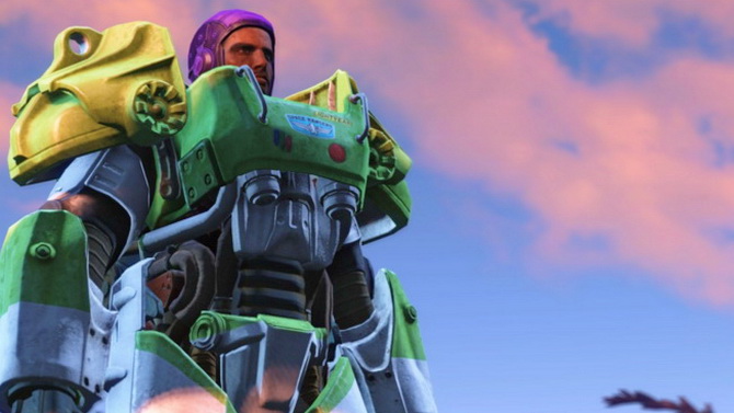 Fallout 4 PC : L'armure de Buzz L'Éclair recréée, tremble Zurg !
