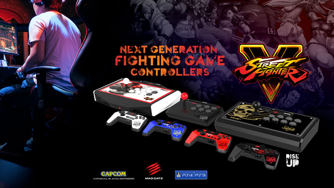 Mad Catz annonce des sticks pour Street Fighter V
