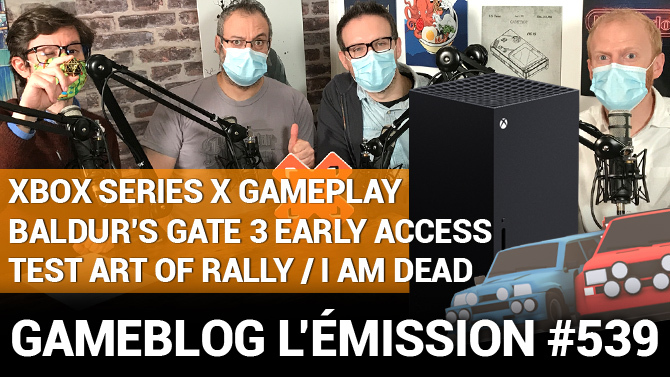 PODCAST 539 : Où l'on parle jeux Xbox Series X, Baldur's Gate 3 et des tests de la semaine