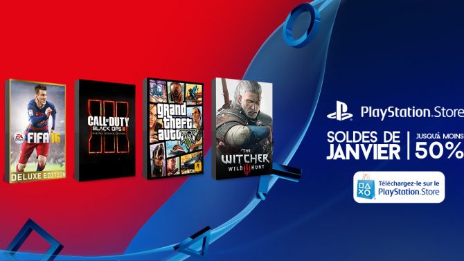 PlayStation : Jusqu'à -50%  sur une centaine de jeux du 24 Décembre au 21 Janvier