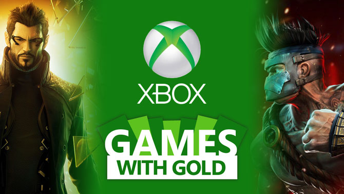 Games With Gold : Les jeux gratuits Xbox One et 360 de Janvier révélés