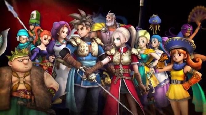 Une superbe invitation de mariage sur le thème Dragon Quest en image