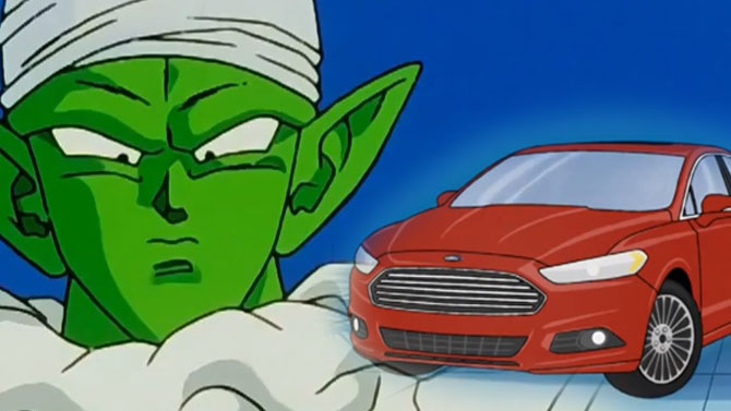 Dragon Ball Z : Quand Son Gohan, Trunks, Piccolo et Krillin font de la publicité pour Ford