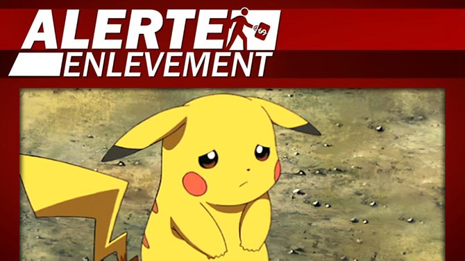 L'image du jour : Alerte Enlèvement, Pikachu a disparu