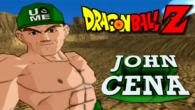 John Cena (WWE) s'invite dans un jeu Dragon Ball Z, la vidéo totalement WTF