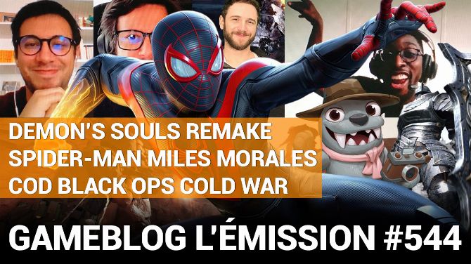 PODCAST 544 : Demon's Souls PS5, Call of Duty, Miles Morales, Bugsnax et NBA 2K21 épluchés
