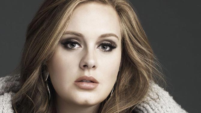 L'image du jour : Le visage caché de la chanteuse Adele se révèle