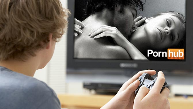 Pornhub dévoile le classement du porno consoles en 2015