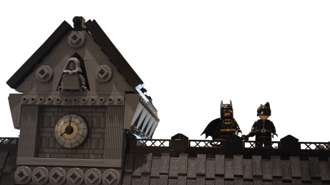 L'asile d'Arkham recréé avec 18.000 pièces de LEGO