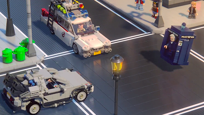 LEGO Dimensions : Dr Who, Retour vers le Futur et Ghostbusters, l'improbable rencontre en vidéo