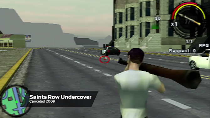 Saints Row Undercover : Le prototype du jeu PSP annulé est disponible et jouable