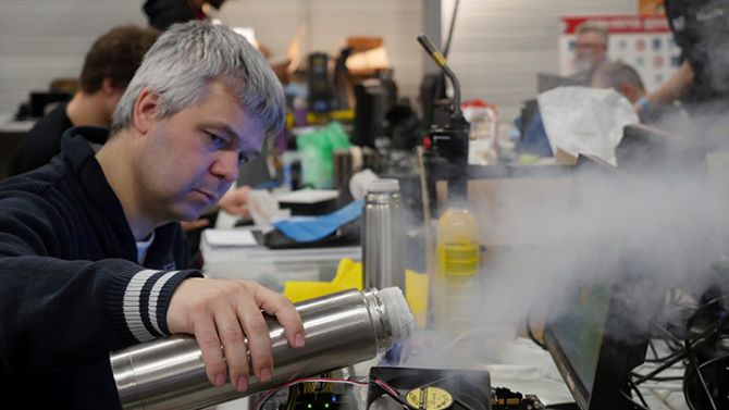 Une compétition d'Overclocking à la Gamers Assembly